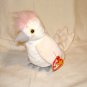 Kuku the cockatoo 1997 Ty Beanie Baby toy retired mint hc2715