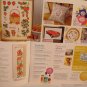 Cross Stitch Gold pattern book Oct 2009 strawberries poppies clean back issue 12 hc2718