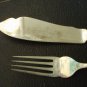 Harrison Fisher Co silverplate fish service for 6 Sheffield antique  hc2773