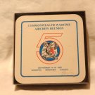 Commonwealth Wartime Aircrew Reunion Set of 4 cork backed coasters boxed hc2860
