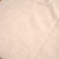Art Deco cotton jacquard tablecloth white superior vintage 60 inches hc2934