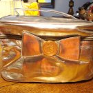 Elizabeth Grant silver metalic toiletries bag travel size unused new hc2952