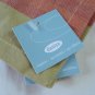 4 Large plaid dinner napkins all cotton unused with tags Danica hc2958