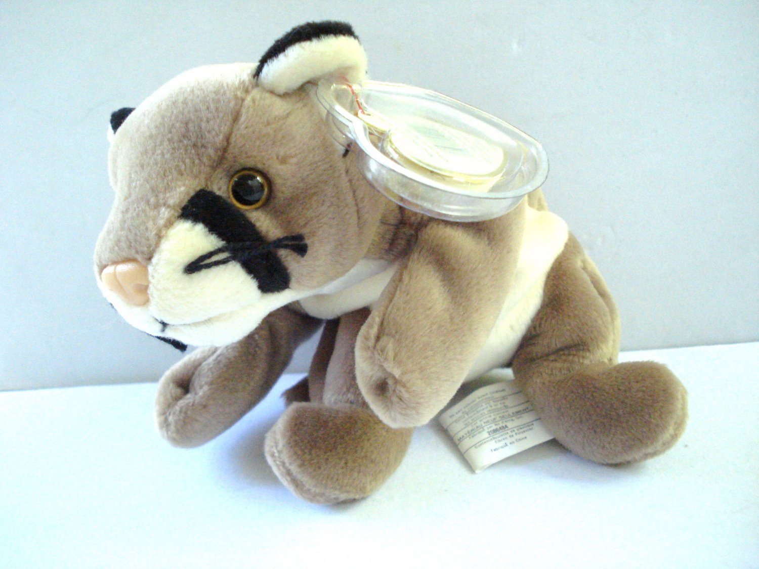 Canyon the cougar 1998 Ty Beanie Baby toy retired mint hc2969