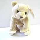 Almond the tan bear 1999 Ty Beanie Baby toy retired mint hc2976