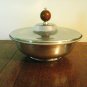 Buenilum 3 piece casserole divided Pyrex liner wood knob mid century vintage hc2977