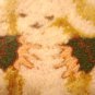 Embroidered boucle picture Mary and her lambs framed AL1035