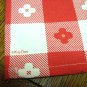 Kay Dee picnic chef's pron with ants burger red white check pre-owned hc3242