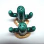 Ceramic cacti cactus salt pepper shakers perfect vintage hc3248