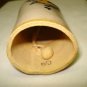 Little girl in babushka ceramic bell hand made hand painted hc3254
