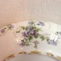 Limoges Havilland porcelain serving dish Ch. Field purple flowers gold excellent France hc3257