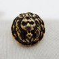 Skull blazor buttons blackened metal shanks 2 sizes crafts hc3301