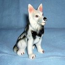 Antique German shepherd or Alsatian porcelain dog figurine hc1280