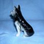 Antique German shepherd or Alsatian porcelain dog figurine hc1280