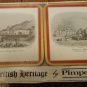 Pimpernel British Heritage drink coasters Scenes of Bath boxed set of 6 mint vintage hc3333