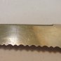 SCC Warranted Cutlery double serrated knife Bakelite handle stainless blade Made in Sheffield hc3346