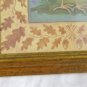 Set of three fancy rooster framed prints signed Mid hc3355