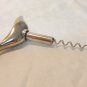 Stylized modern bird cork screw chrome plated vintage hc3358