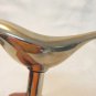 Stylized modern bird cork screw chrome plated vintage hc3358