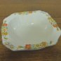 Alfred Meakin small serving bowl nasturtins pansies 1930s vintage hc3362