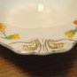 Alfred Meakin small serving bowl nasturtins pansies 1930s vintage hc3362