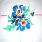 Wilendur tablecloth Rosemead fruit flowers vintage linens hc1389