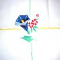 Wilendur tablecloth Rosemead fruit flowers vintage linens hc1389