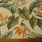 4 Reversible placemats 6 napkins 1940s barkcloth birds of paradise handmade recently hc3390