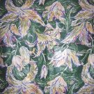 Kew Gardens #2 lily cotton fabric Di Lewis 80 x 54" ScG hc1296