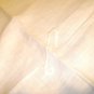 Victorian white linen tablecloth whitework openwork monogrammed excellent hc2900