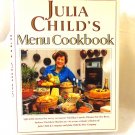 Julia Child's Menu Cookbook Wing Books 1st edition hard cover dust jacket hc3427