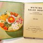 Watkins Salad Book spiral bound hard cover Elaine Allen 1946 Second edition hc3427