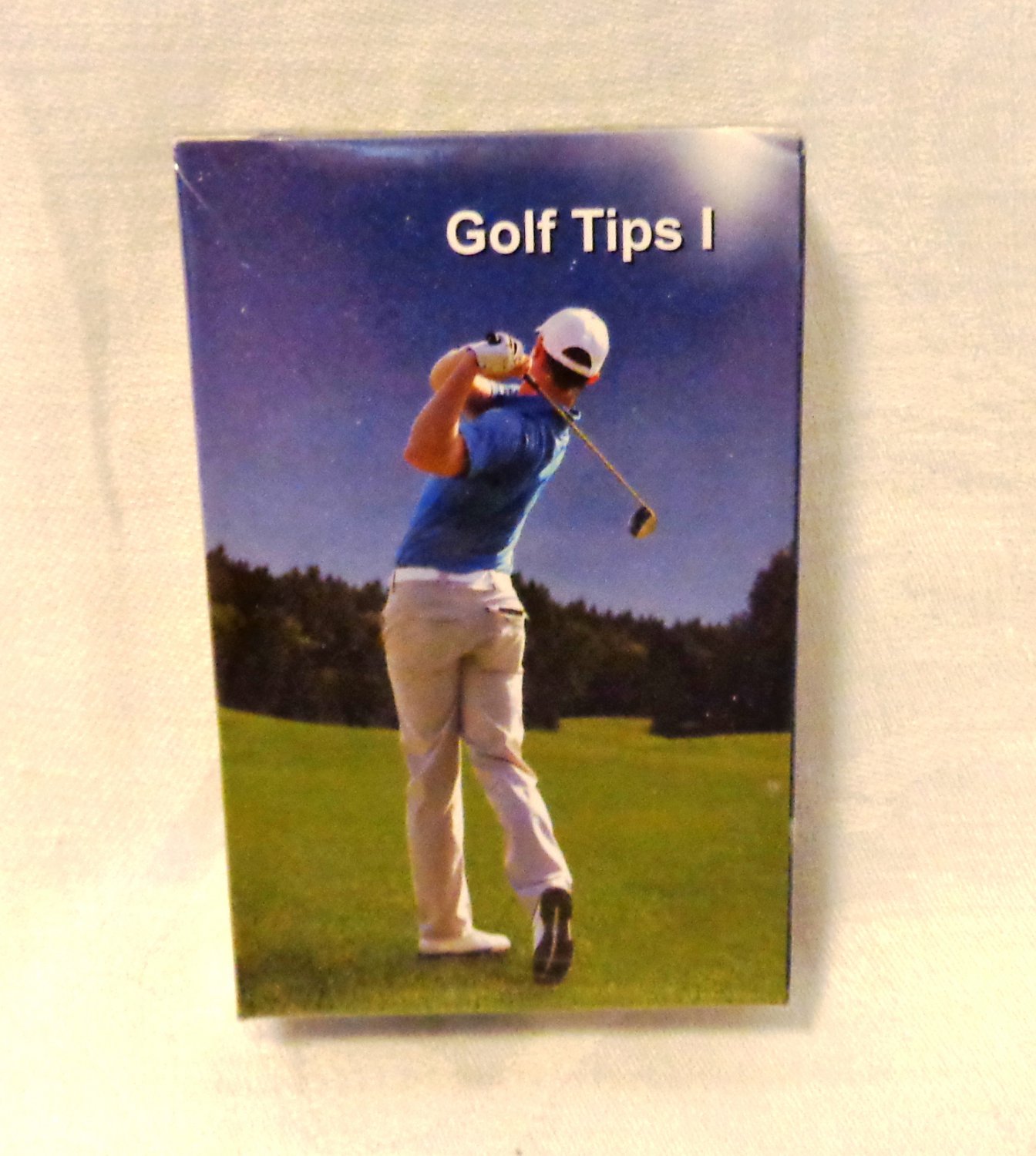 Golf Tips 1 deck of cards sealed unused Trivia playing cards 54 golf tips hc3429