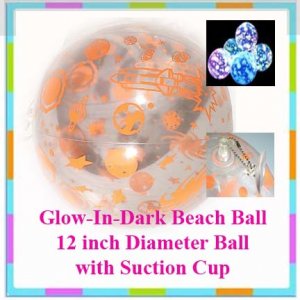 Beach Ball Glow-in-the-Dark + Free Gift
