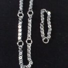 "Oh Nuts" Hardware Necklace and Bracelet Set