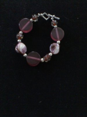 "Hard Candy" Toggle Clasp Bracelet