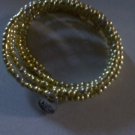 "Lets Laugh" Gold Wire Bracelet