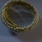 "Lets Laugh" Gold Wire Bracelet