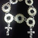 "Lock and Roll Christian" Hardware Bracelet