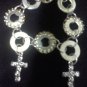 "Lock and Roll Christian" Hardware Bracelet