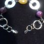 "Yellow Cats Eye" Hardware Bracelet