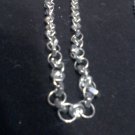 "Unisex Hardware Chain" Hex nut chain
