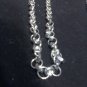 "Unisex Hardware Chain" Hex nut chain