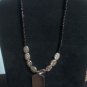 "Serenity" Beaded Necklace with Serenity Prayer