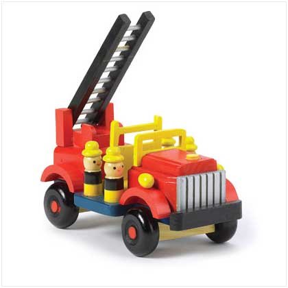wooden fire engine station