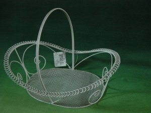 Iron Wire Crafts Flower Basket