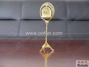 Iron Wire Craft Golden BirdCage