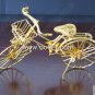 Iron Wire Craft Golden Bike