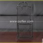 Iron Wire Craft Black Clothes Shelf