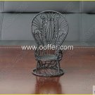 Iron Wire Craft Black Chair